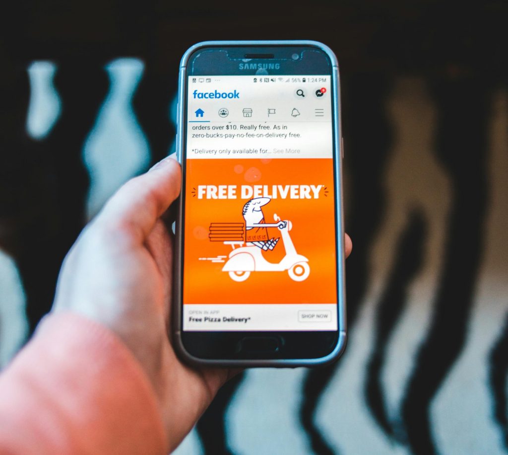Redes Sociales y Servicios de comida